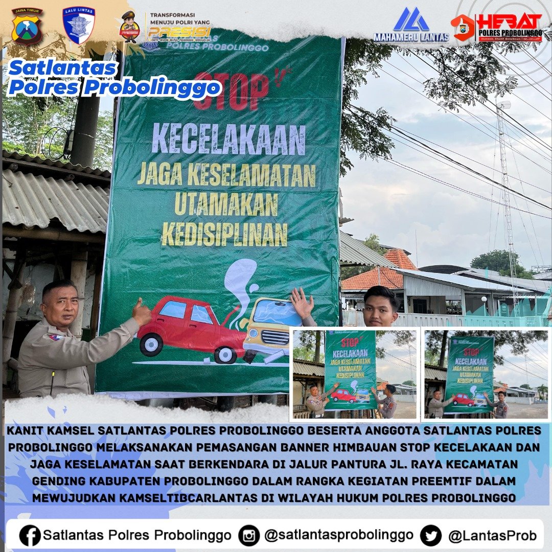Polisi Masuk Sekolah, Begini Cara Satlantas Polres Probolinggo Didik Pelajar soal Rambu dan Etika Berkendara