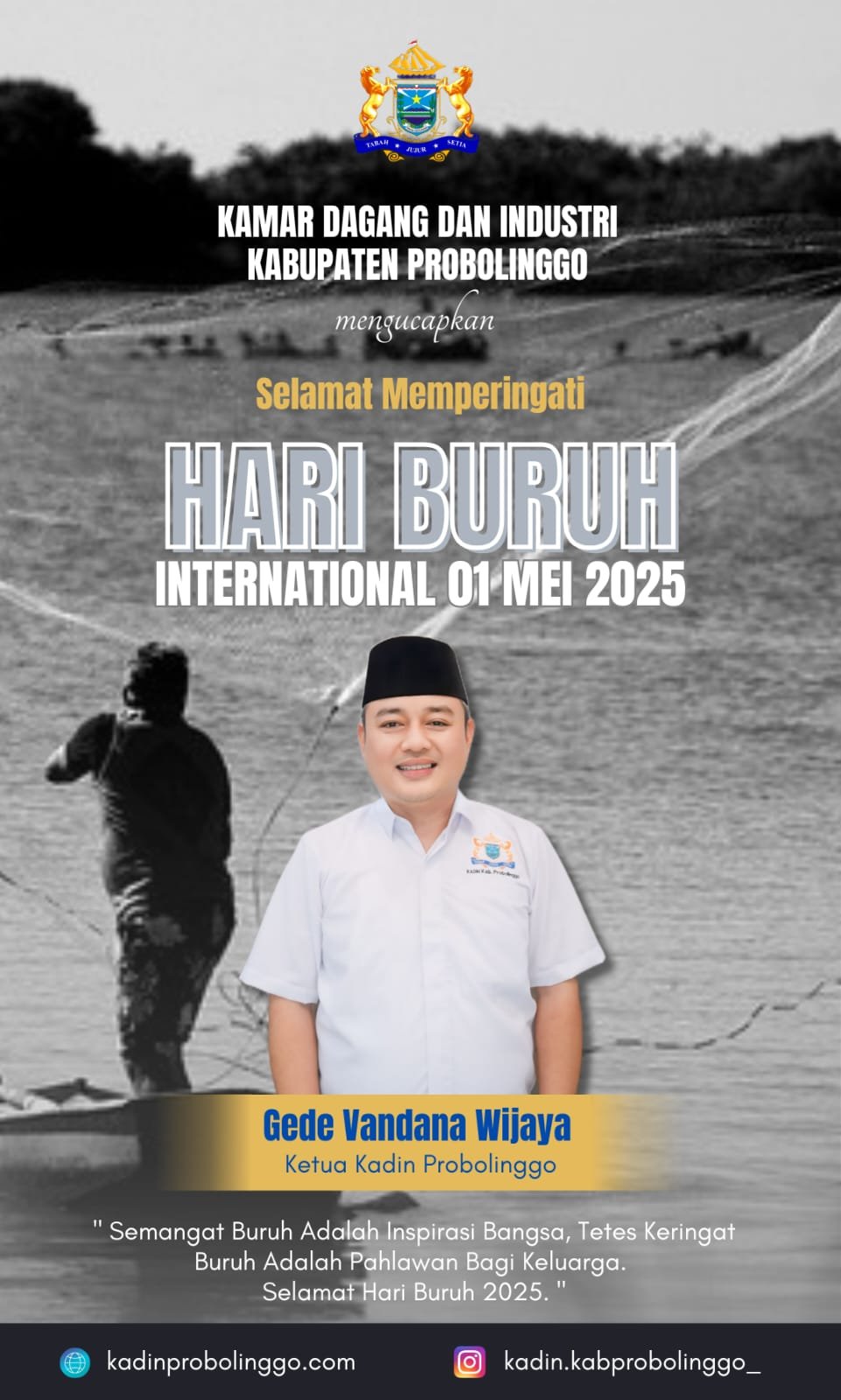 Ivan, Ketua Kadin Probolinggo: Buruh adalah Mitra Strategis Dunia Usaha