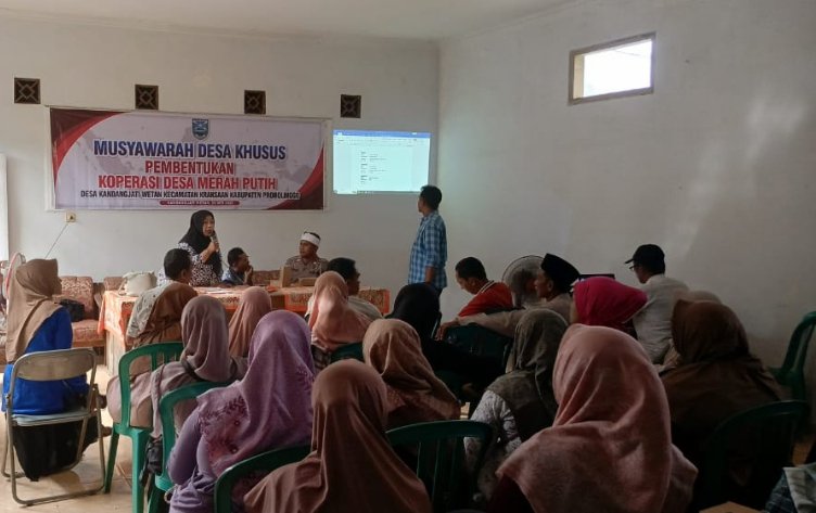 Koperasi Merah Putih Lahir di Kandangjati Wetan, Menjawab Instruksi Prabowo untuk Ekonomi Desa Bangkit