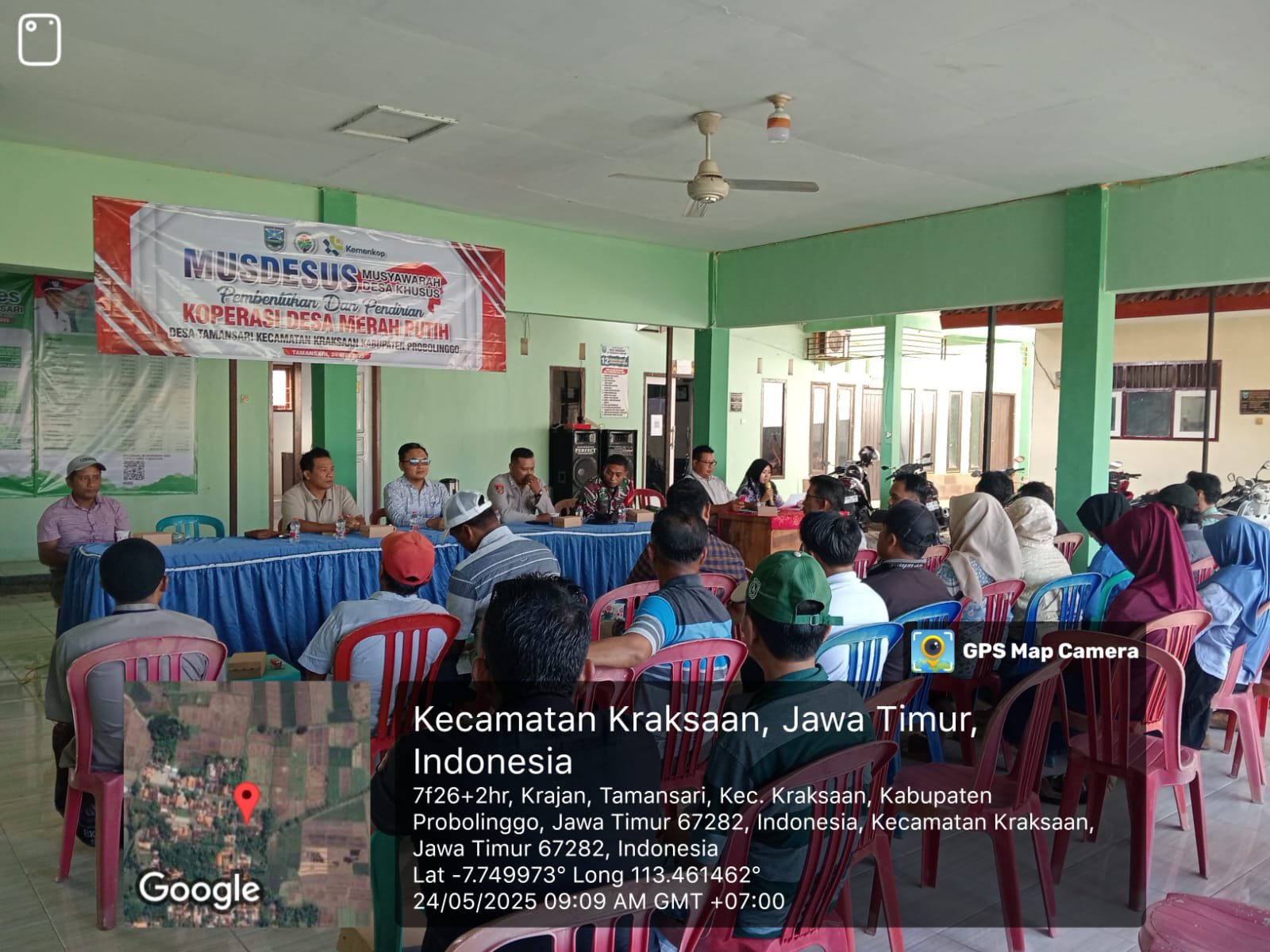 Desa Tamansari Kraksaan Resmi Bentuk Koperasi Merah Putih, Dorong Ekonomi Gotong Royong Menuju Indonesia Emas 2045