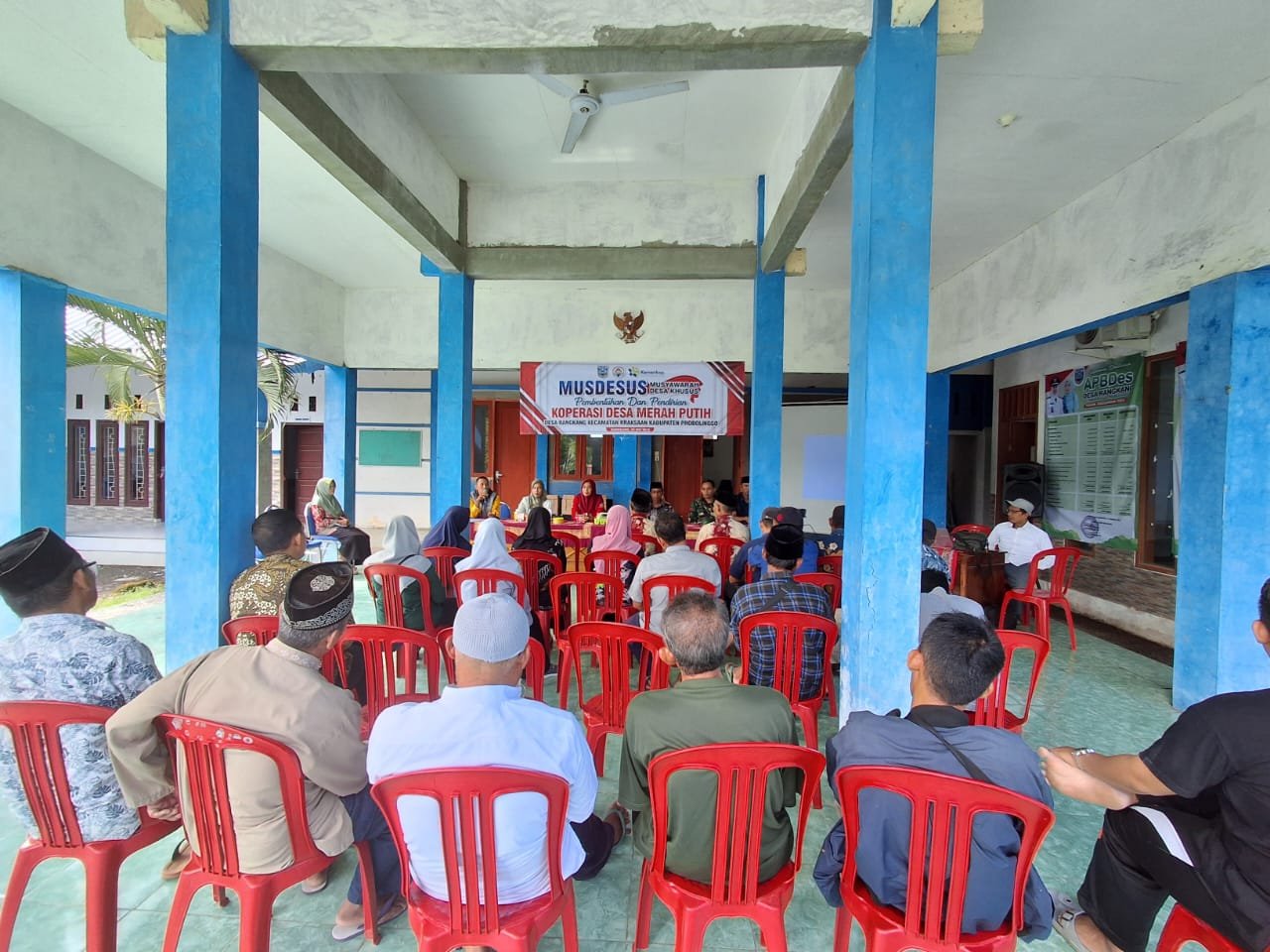 Pemdes Rangkang Resmi Bentuk Koperasi Merah Putih Lewat Musdessus