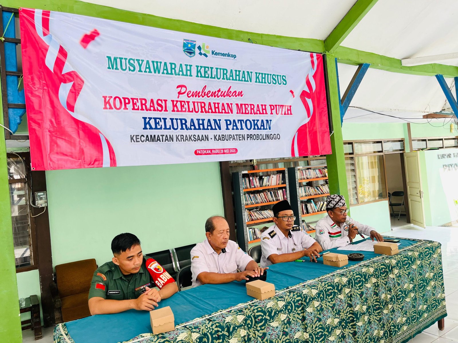Tindak Lanjut Inpres 9/2025, Kelurahan Patokan Gaungkan Koperasi Merah Putih