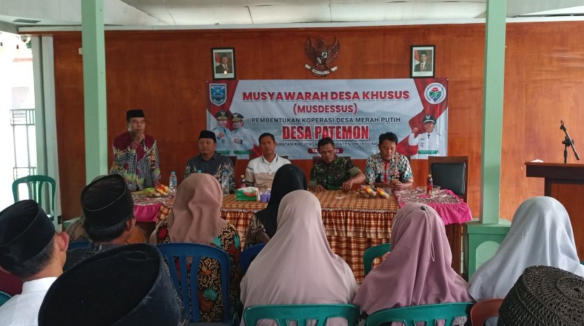 Koperasi Desa Merah Putih Diresmikan di Petemon, Warga Sambut Penuh Gembira 