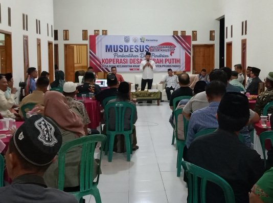 Menjawab Instruksi Presiden Prabowo, Dimas, Kades Bulu, Resmikan Koperasi Merah Putih