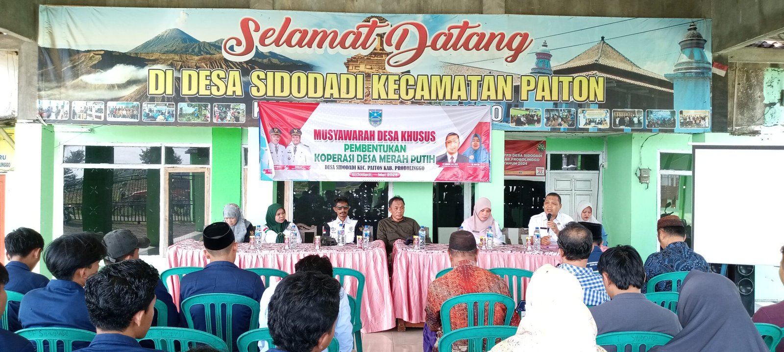 “Ini Amanah Besar dari Presiden Prabowo,” tegas Pj Kades Sidodadi saat Pembentukan Koperasi Merah Putih