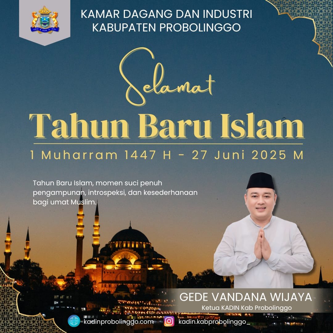 Gede Vandana Wijaya: Tahun Baru Islam Adalah Waktu untuk Meningkatkan Etos Kerja dan Integritas 