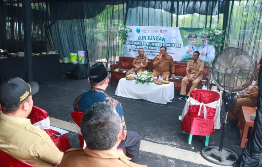 Wabup Fahmi Kunjungi Potensi Program Ketahanan Pangan Desa