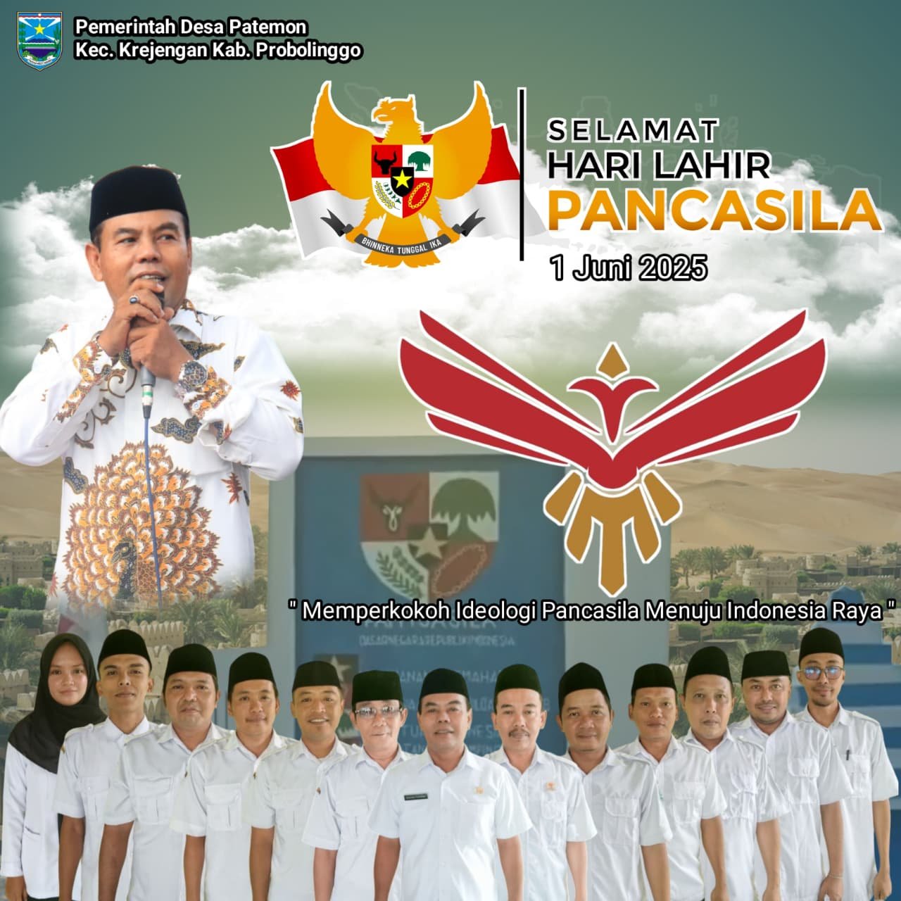 Hari Lahir Pancasila, Kades Patemon Baginda Purnomo Serukan Penguatan Ideologi Bangsa