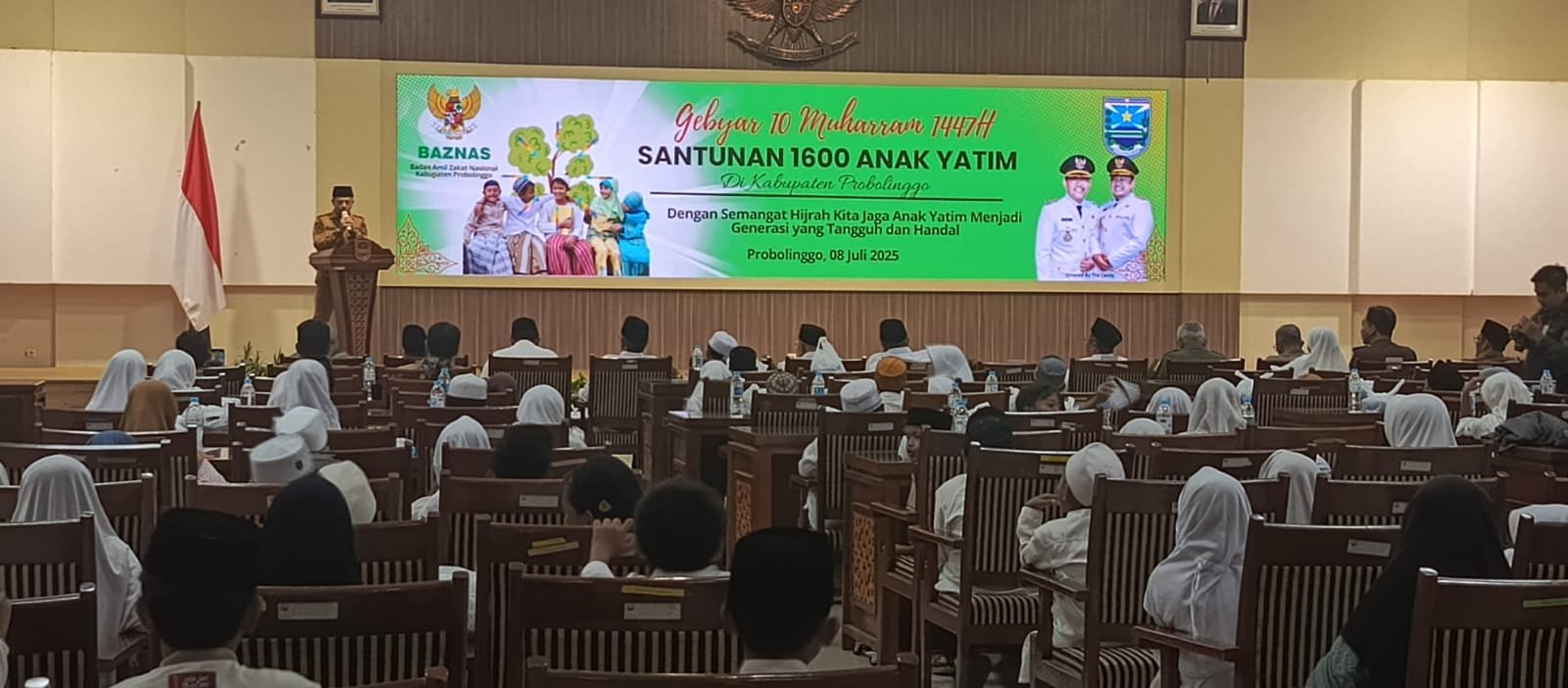 Bukan Sekadar Seremonial, Ini Wujud Nyata Baznas Kabupaten Probolinggo untuk Anak Yatim