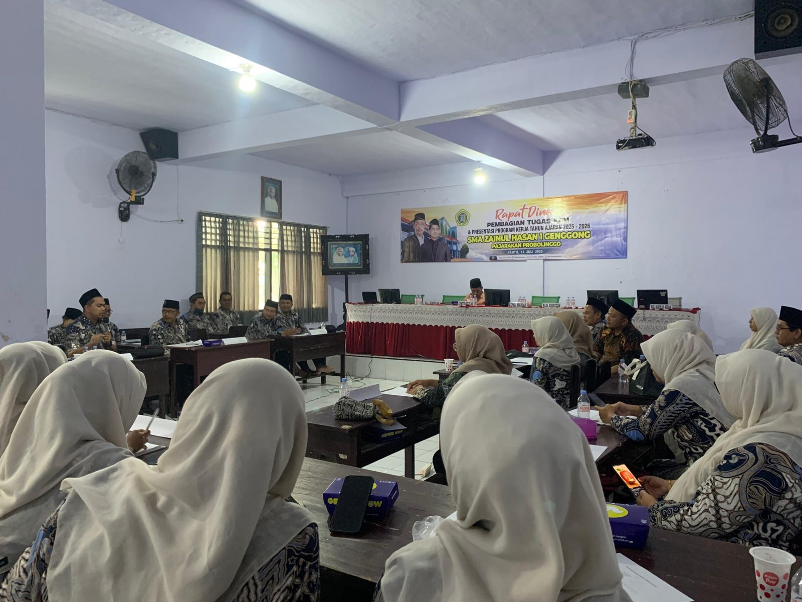 Empat Hari yang Mengubah Arah: Raker SMA Zainul Hasan 1 Genggong Penuh Gagasan dan Spirit Baru