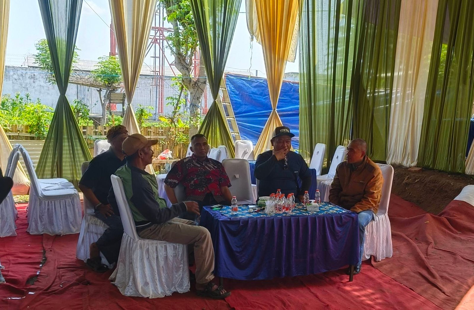 Panitia Resepsi Pernikahan Rachel dan Rega Gelar Briefing Jelang Kehadiran bupati  Probolinggo