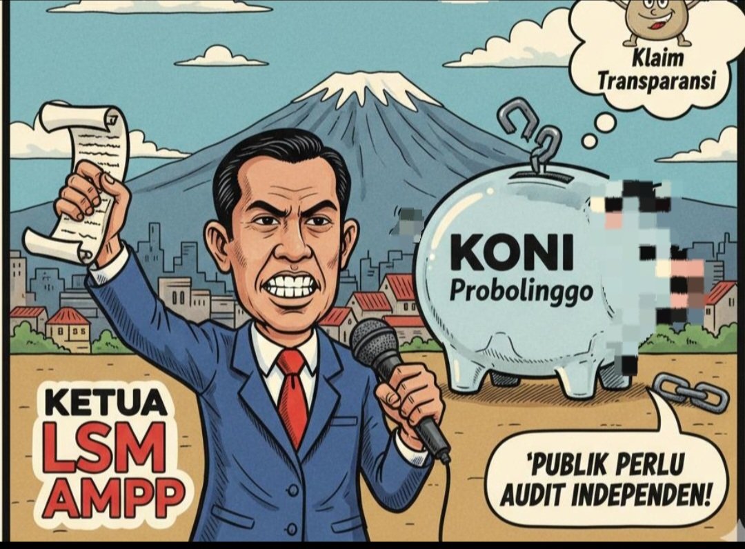 Ketua LSM AMPP Bantah Klaim Transparansi KONI Probolinggo: “Publik Perlu Audit Independen!”
