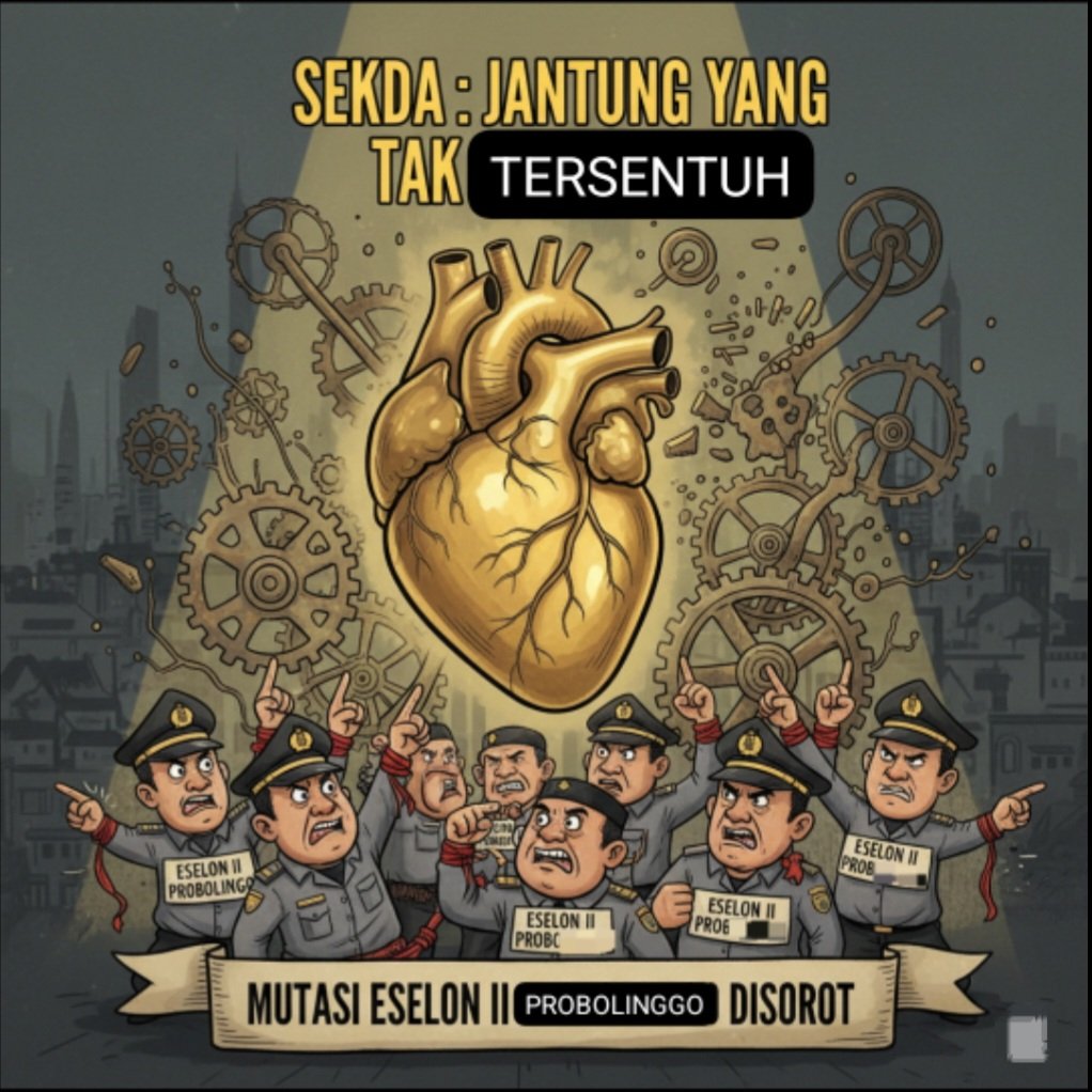 Mutasi Eselon II Probolinggo Disorot, Sekda Dianggap Jantung yang Tak Tersentuh