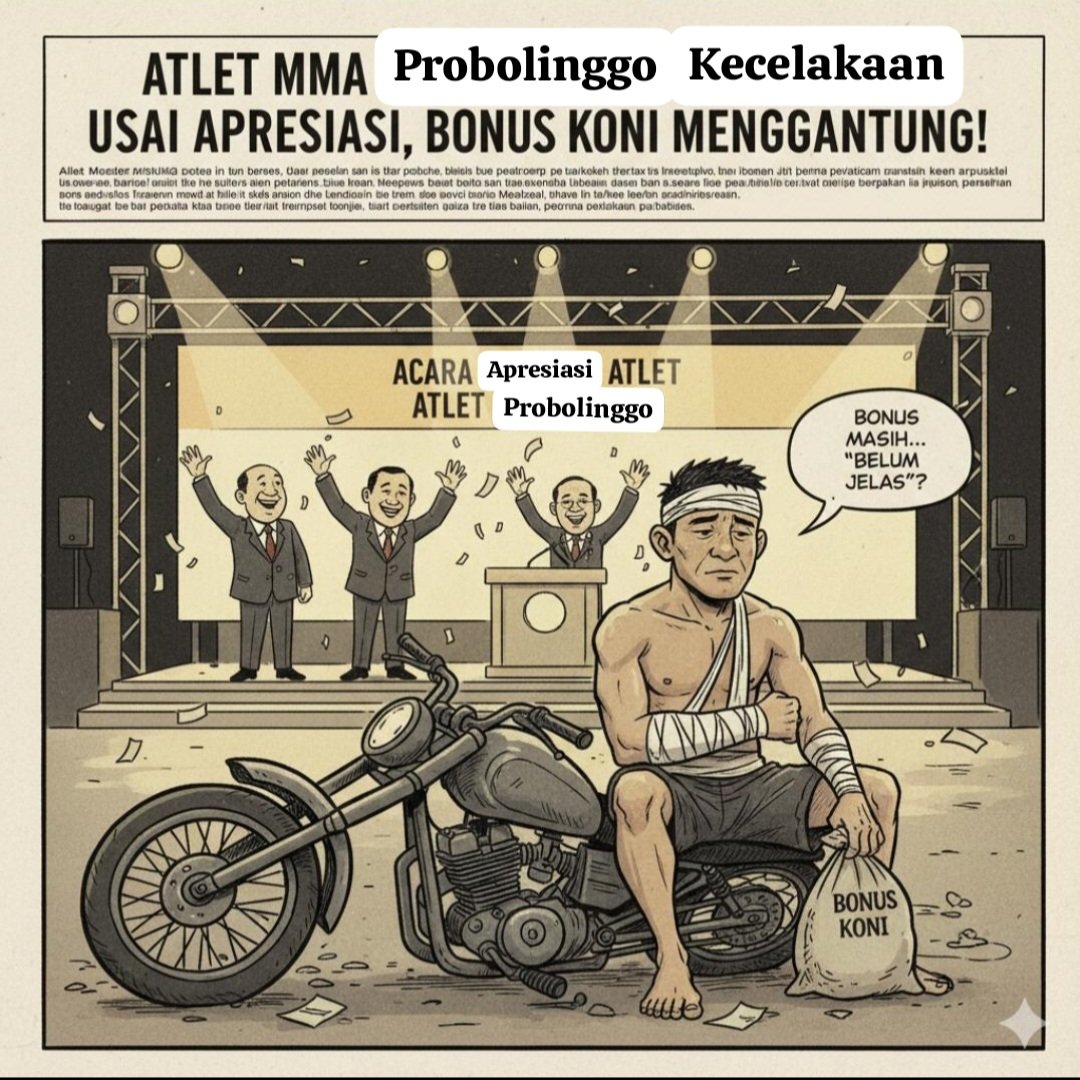 Atlet MMA Probolinggo Alami Kecelakaan Usai Acara Apresiasi, Bonus KONI Masih Belum Jelas