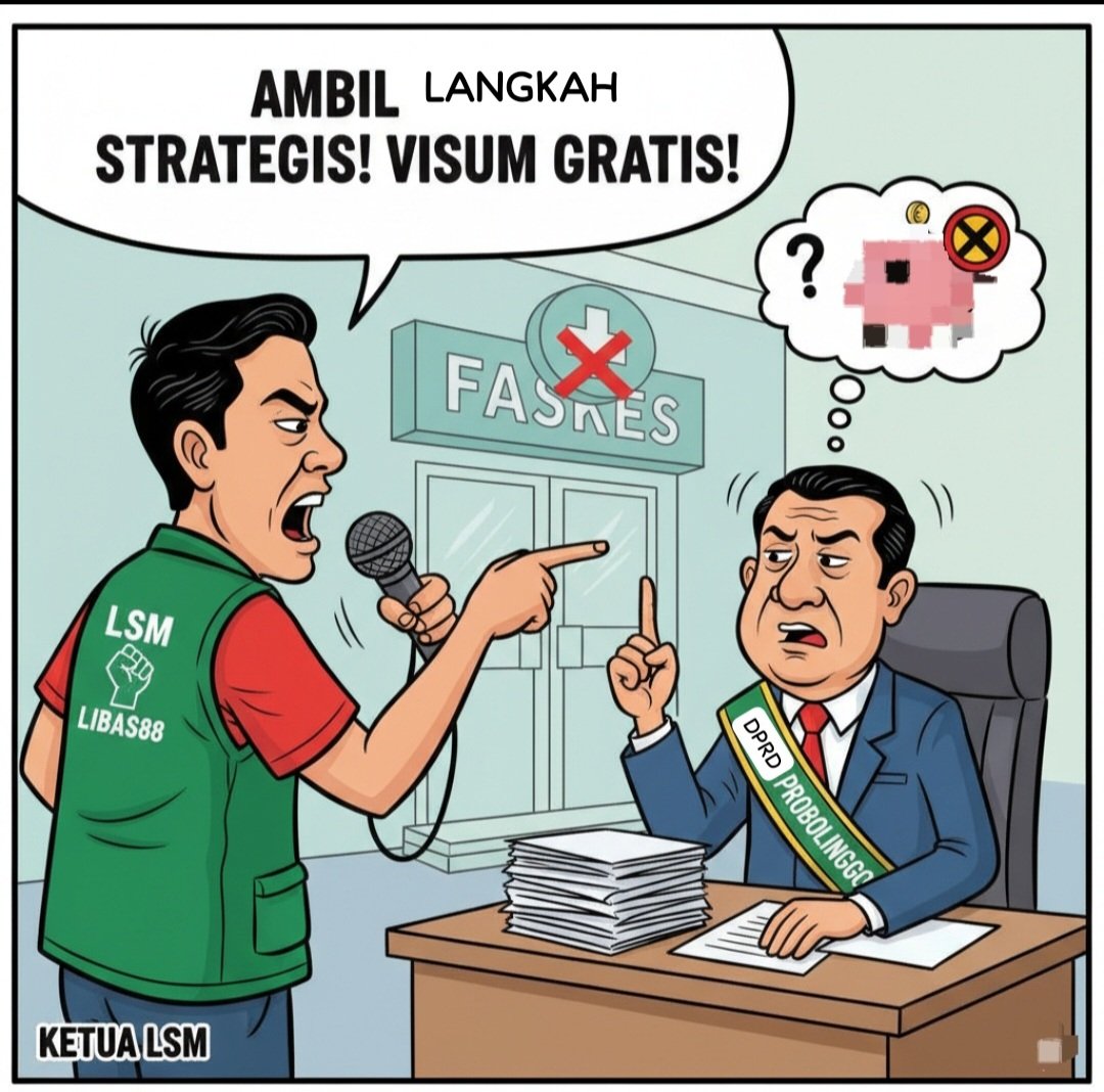 Ketua LSM Libas88 Minta Ketua DPRD Probolinggo Ambil Langkah Strategis Agar Biaya Visum di Faskes Gratis
