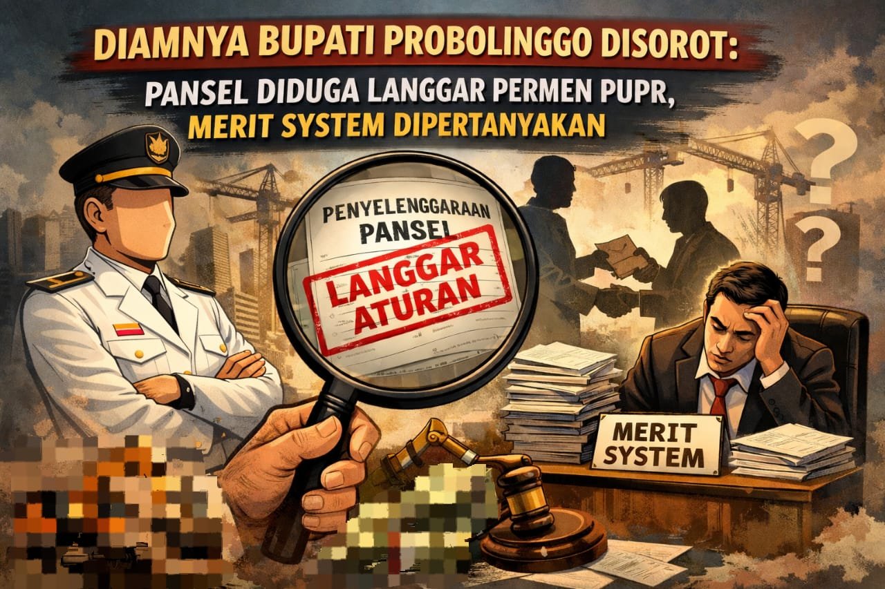 Diamnya Bupati Probolinggo Disorot: Pansel Diduga Langgar Permen PUPR, Merit System Dipertanyakan