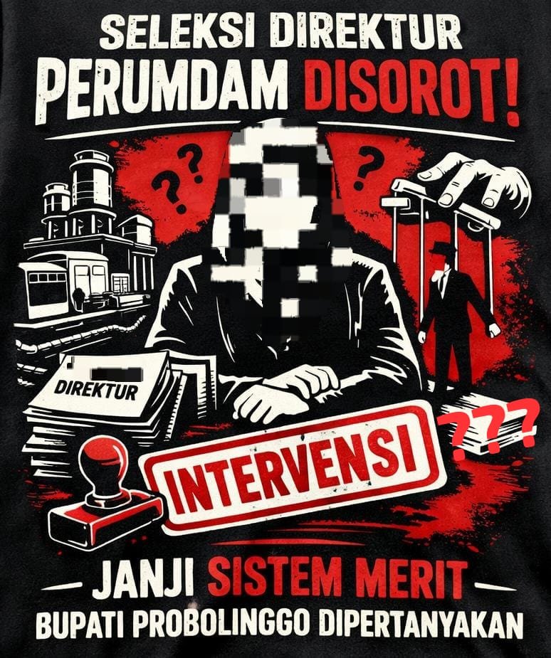 Seleksi Direktur Perumdam Disorot, Janji Sistem Merit Bupati Probolinggo Dipertanyakan?