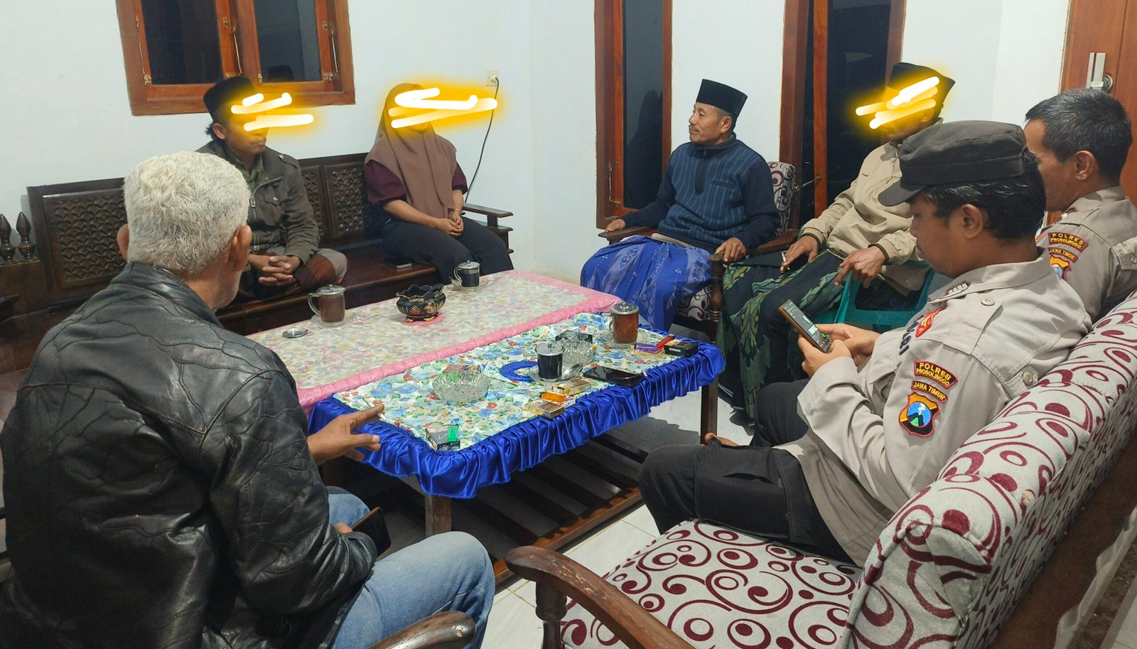 Mediasi Konflik Rumah Tangga di Desa Andung Biru Digelar di Rumah Kasun, Berakhir Damai