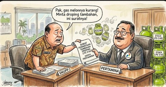 DKUPP Probolinggo Ajukan Tambahan Dropping, Kelangkaan LPG 3 Kg Dikeluhkan Warga