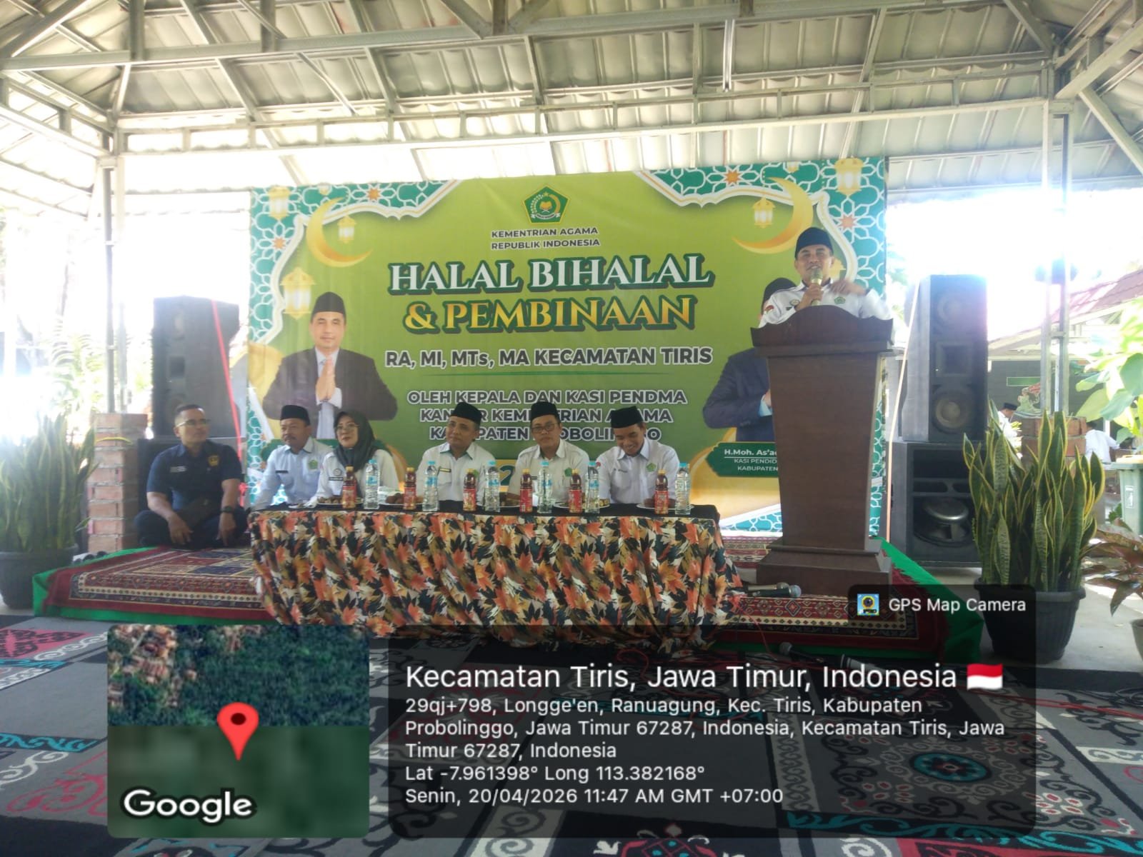 Kepala Kemenag Probolinggo Hadiri Halal Bihalal dan Pembinaan Lembaga Pendidikan di Tiris