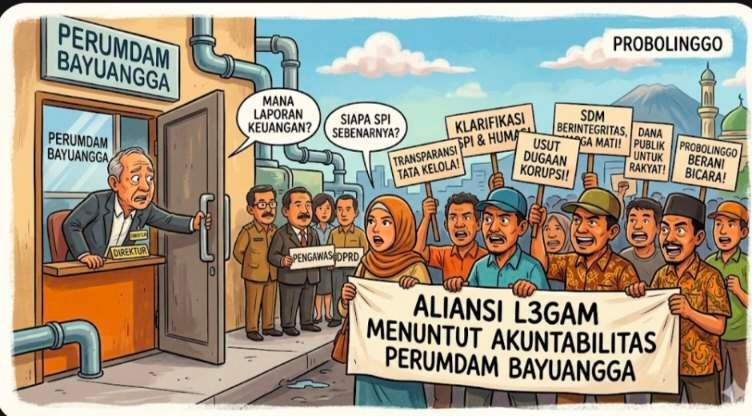 Aliansi L3GAM Ajukan Audiensi ke Perumdam Bayuangga, Soroti Tata Kelola dan Isu Integritas Internal