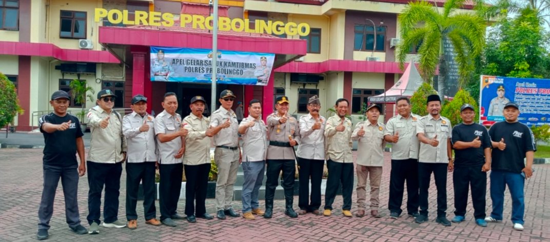 *Polres Probolinggo Gelar Apel Sabuk Kamtibmas, Perkuat Sinergi Keamanan Wilayah*