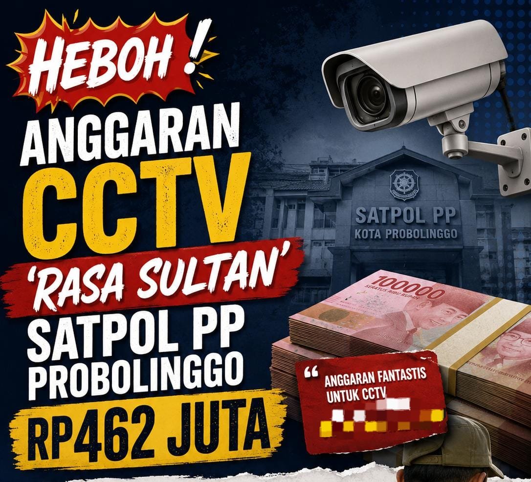 Heboh Anggaran CCTV ‘Rasa Sultan’ Satpol PP Probolinggo Rp462 Juta, Kasatpol PP Akan Evaluasi